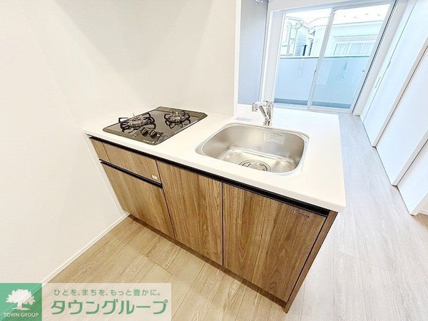 キッチン(【初期費用分割・クレカ対応】一都三県のお部屋探しは2025…)