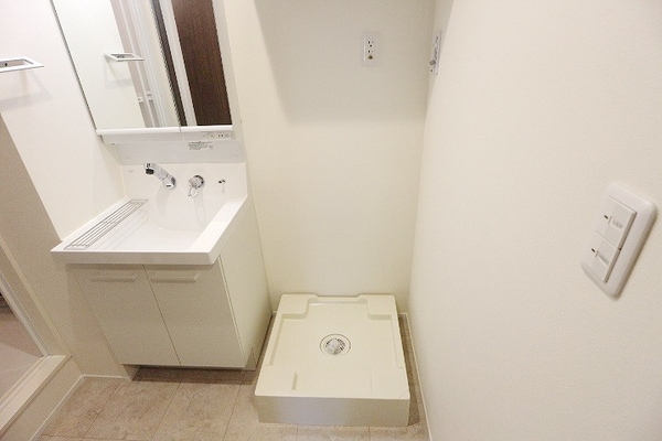 設備(洗濯機置き場)