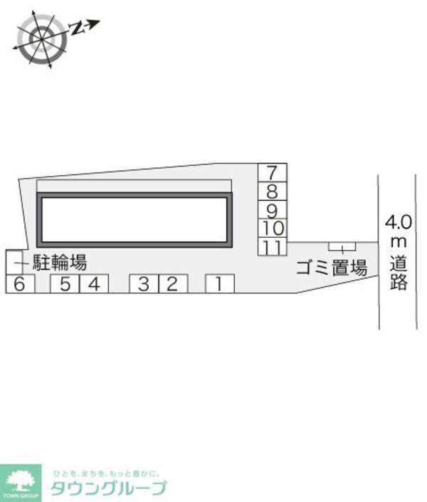 駐車場(駐車場・駐輪場・ゴミ置き場)