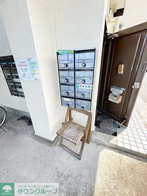 設備(集合ポストでございます♪)