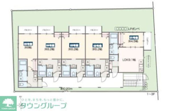 共有部分(間取図)