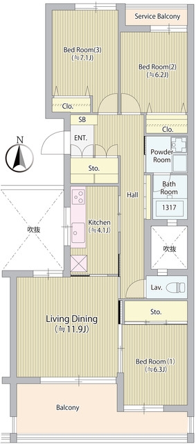 間取図