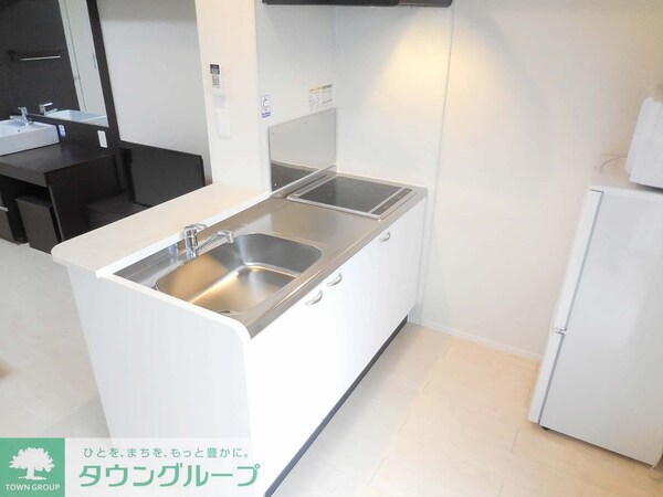 キッチン(お洒落なカウンター付きオープンキッチン♪)