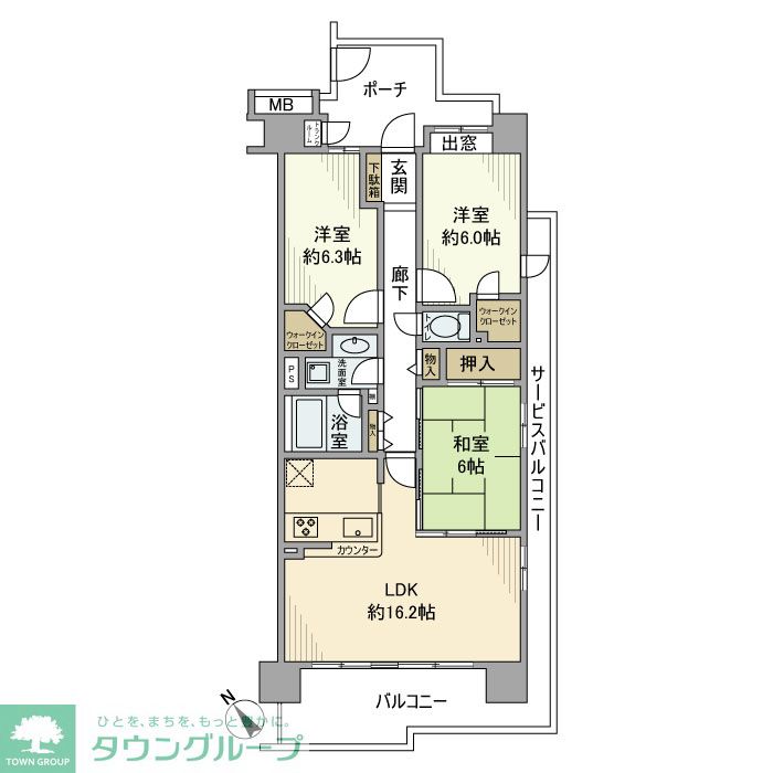 間取図