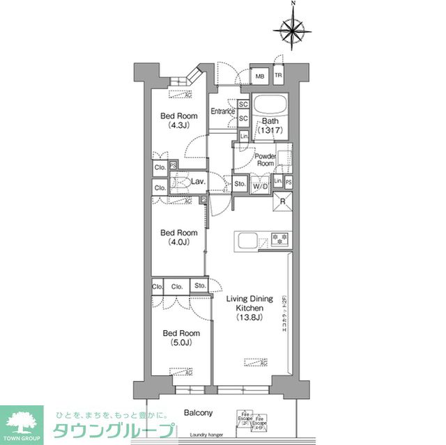 間取図