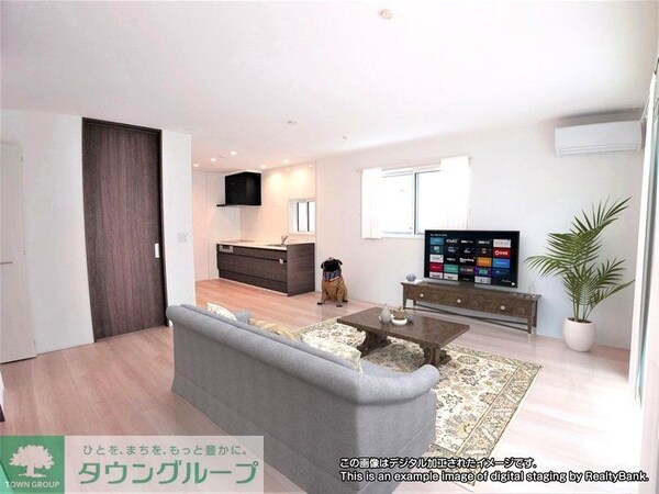 リビング・居室(家具・家電はCGです)