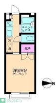 パルハイムの間取図