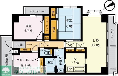 間取図