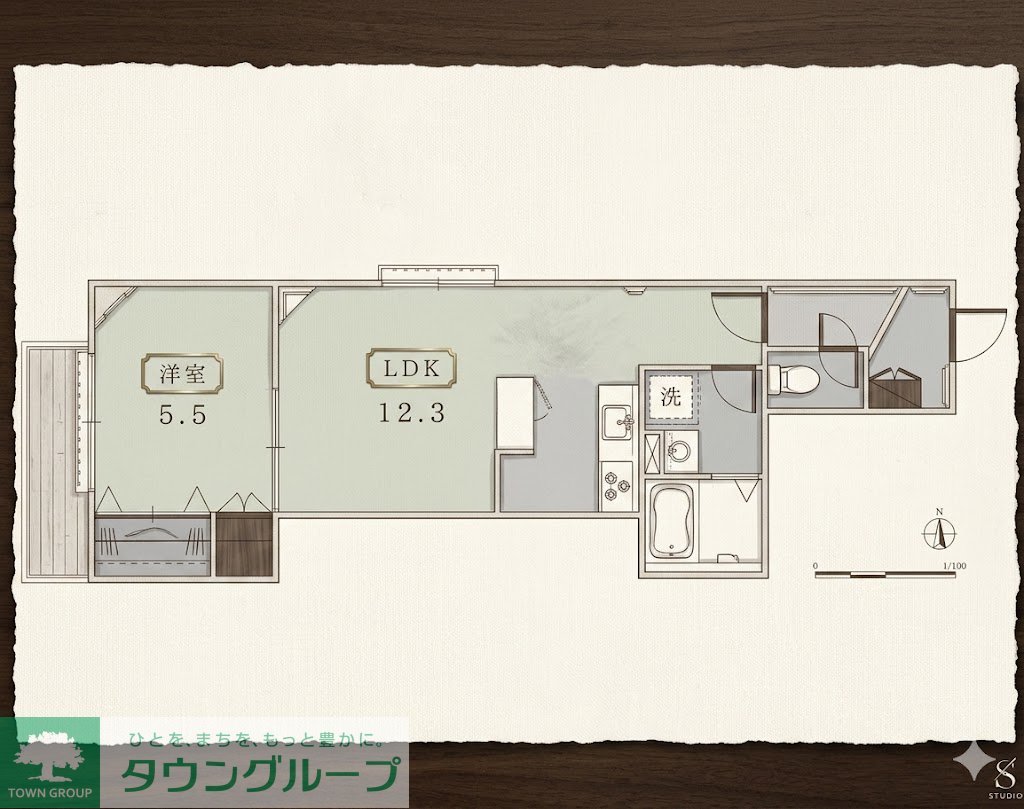 間取図