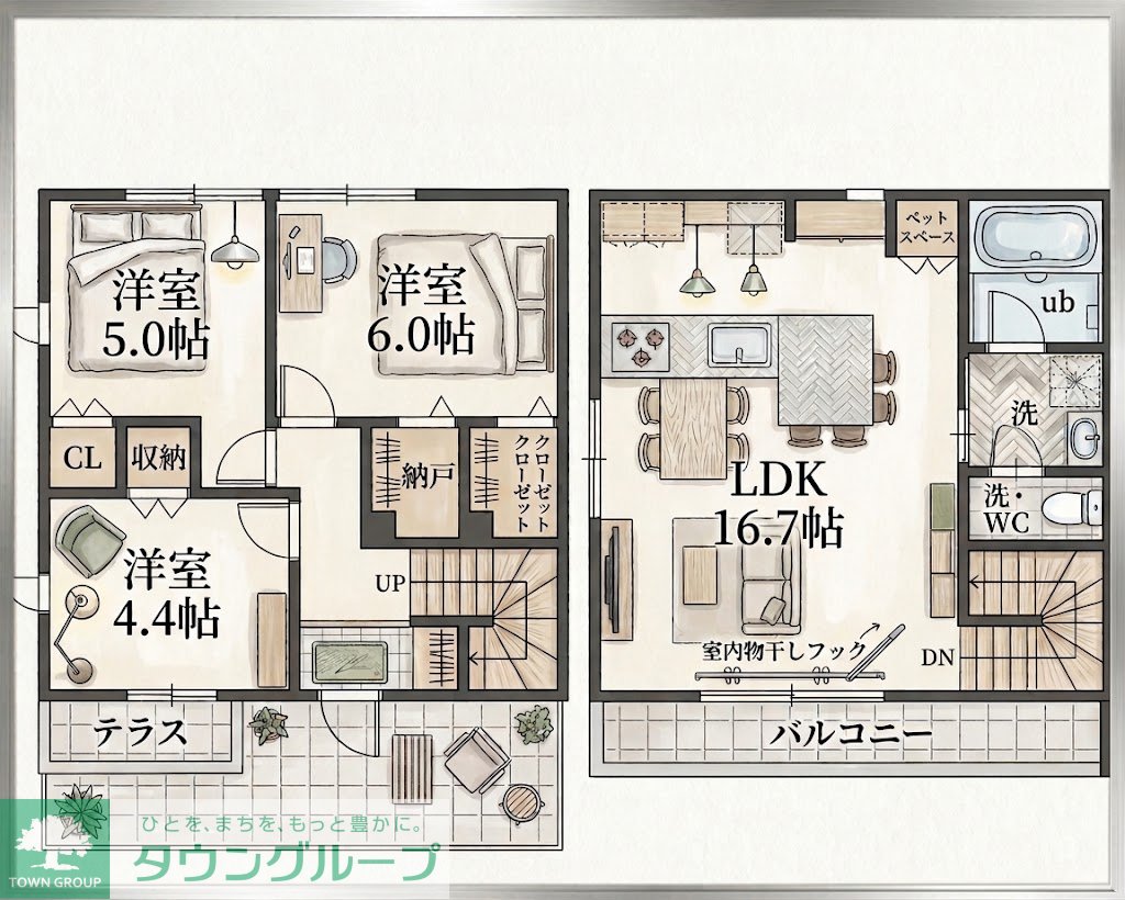 間取図