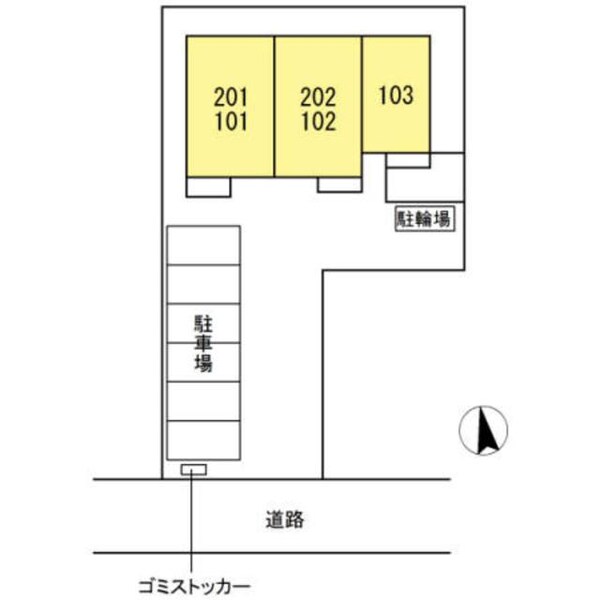 駐車場(☆配置図☆)