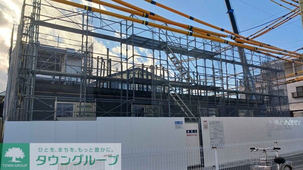 エントランス(建築中)