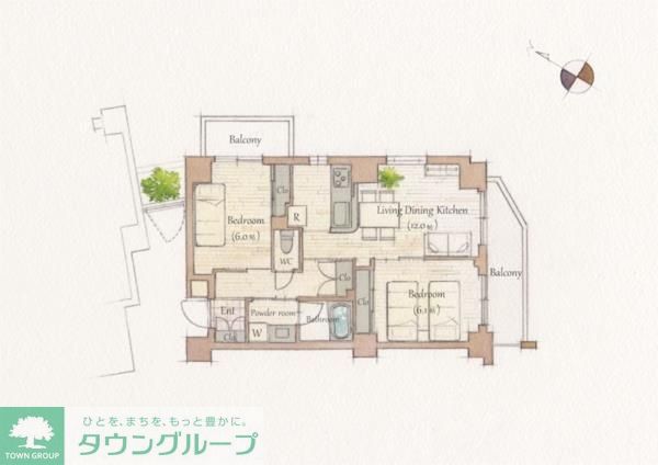 間取図