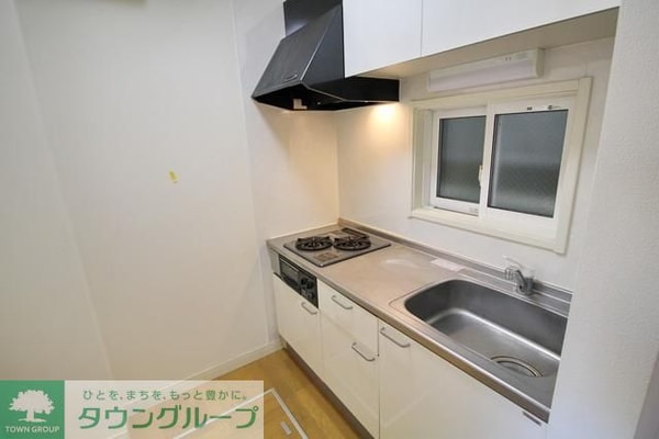 キッチン(★ガスコンロ２口グリル付のキッチンです★)