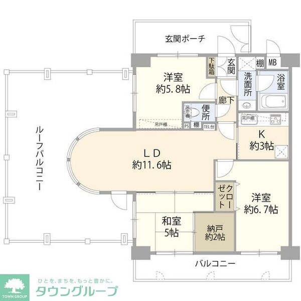 間取図(平面図)