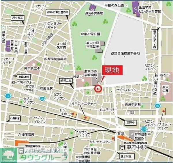 地図(★お問い合わせはタウンハウジングまで★)
