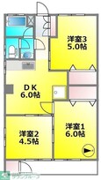上水ハイツの間取図