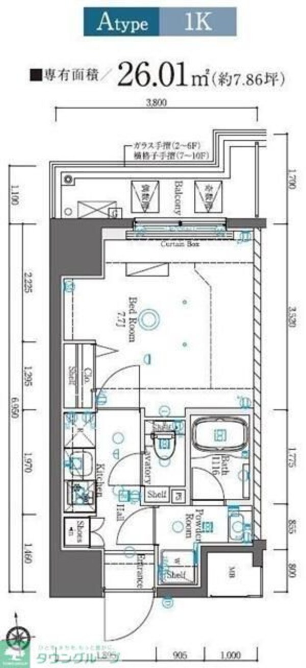 間取図(平面図)