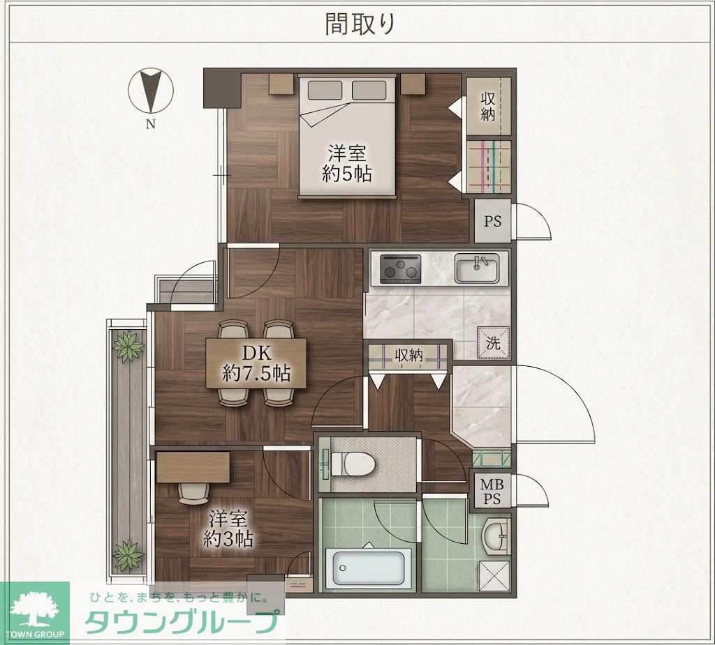 間取図