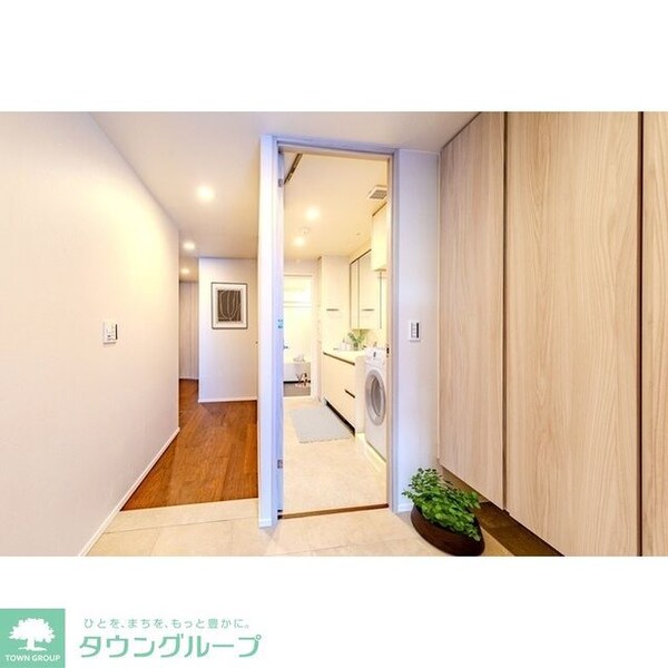 洗面(家具・調度品等はCG 加工です。実際の賃貸住居 には含まれ…)