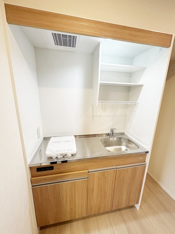 キッチン(＊2階の同間取りの写真です。)
