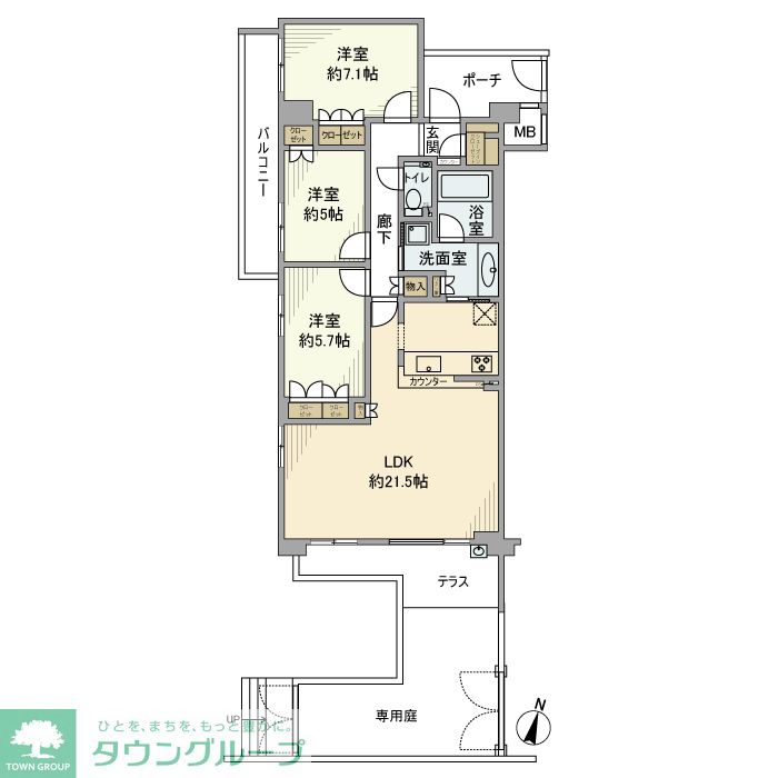 間取図