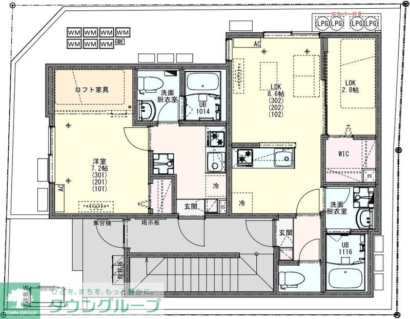 間取図