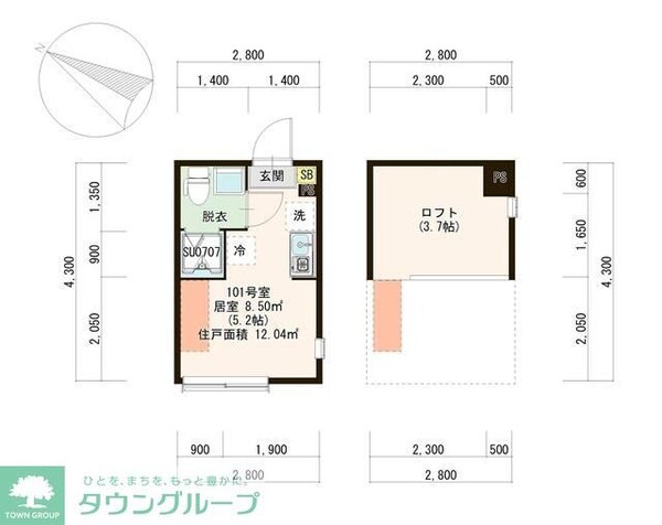 間取図(平面図)