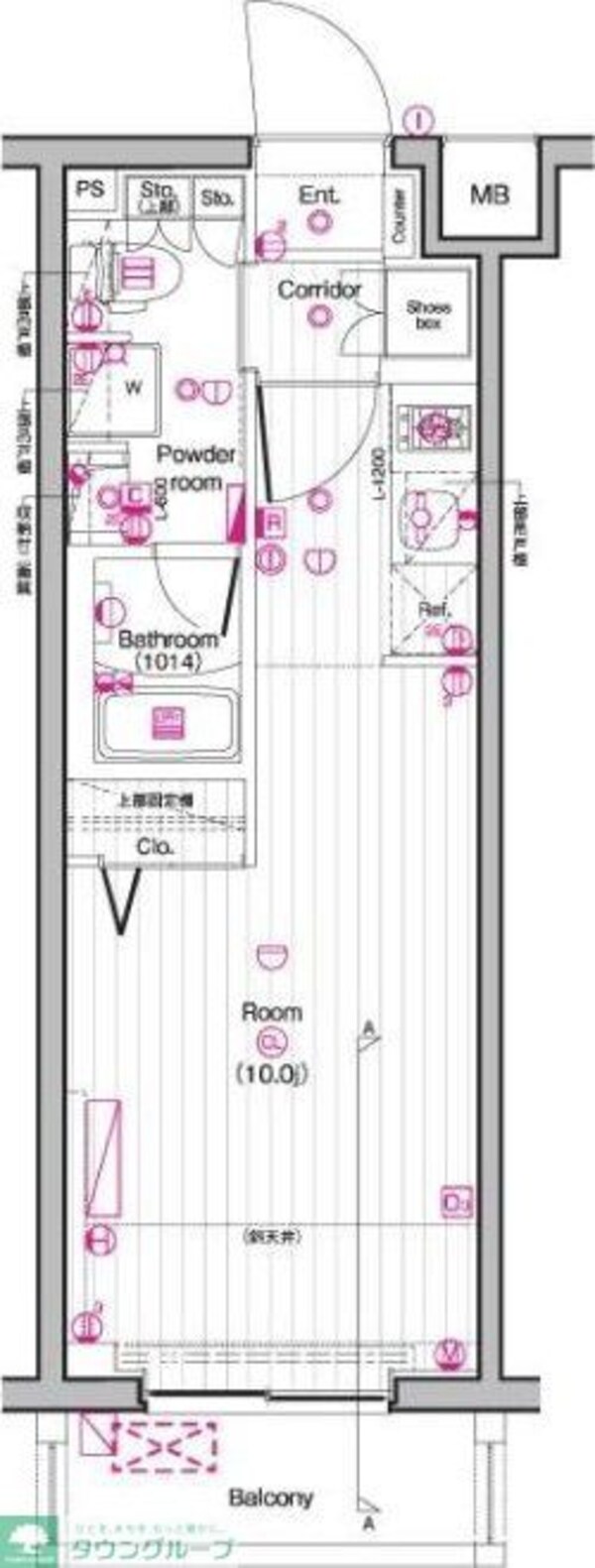間取図(平面図)