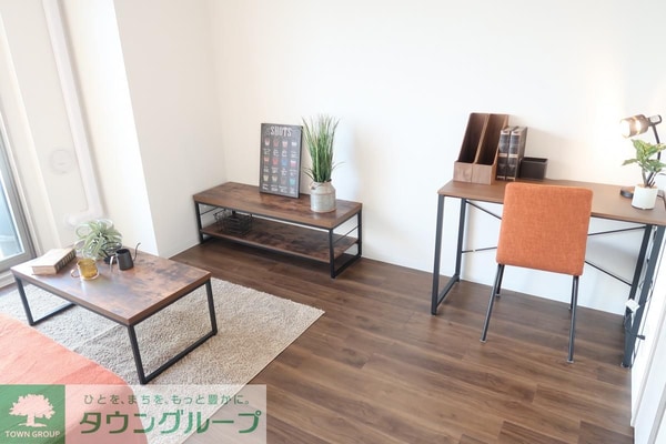 リビング・居室(801号室　モデルルームの設備施工例)