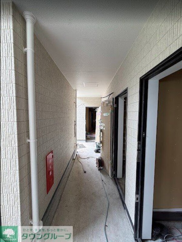 エントランス(建築中)
