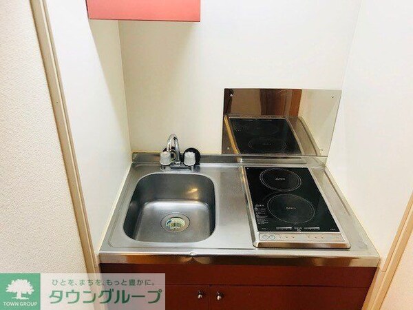 キッチン(安全設計の電磁調理器♪)