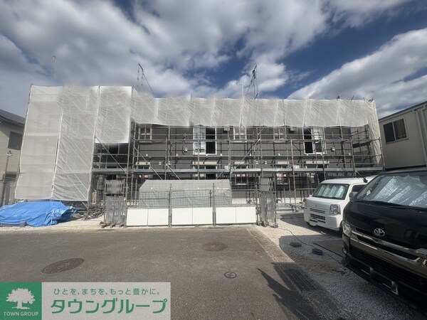 エントランス(建築中)