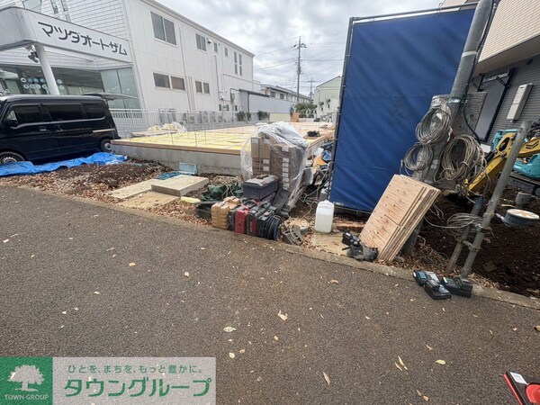 エントランス(建築中)