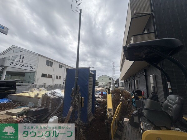 ロビー(建築中)