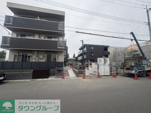 外観(建築中)