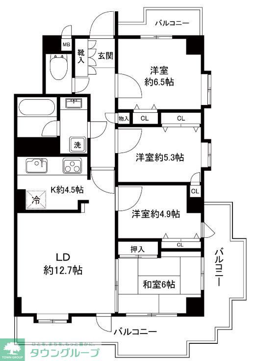 間取図