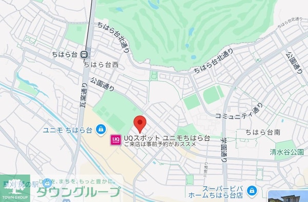地図(現地待ち合わせ歓迎♪お問合せはタウンハウジングまで！)