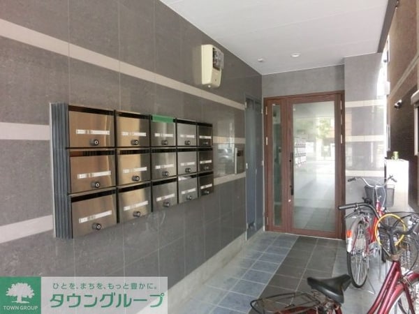 共有部分(集合ダイヤル付きポスト)