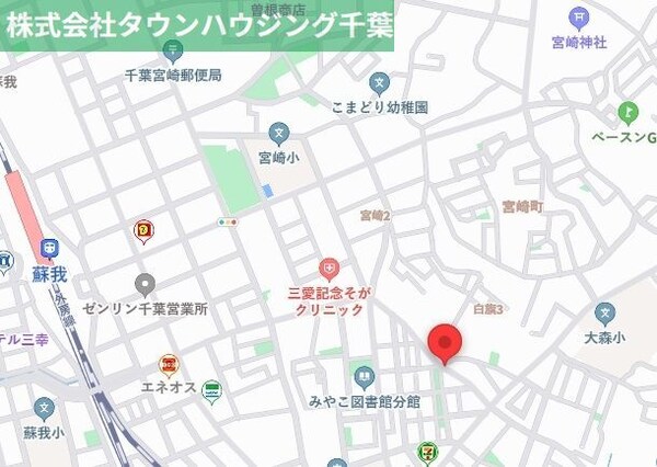 地図(ご来店お待ちしております！043-221-3600)