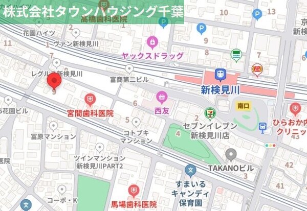 地図(ご来店お待ちしております！043-221-3600)