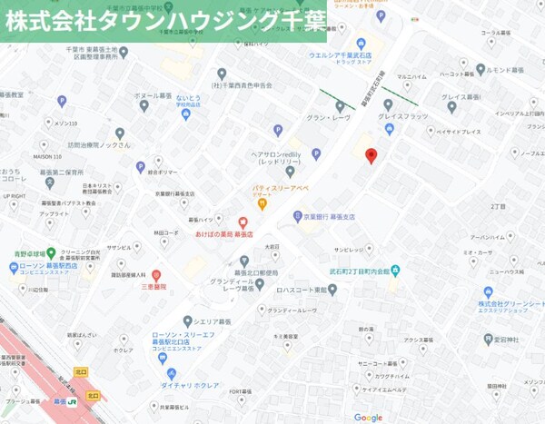 地図(ご来店お待ちしております！043-221-3600)