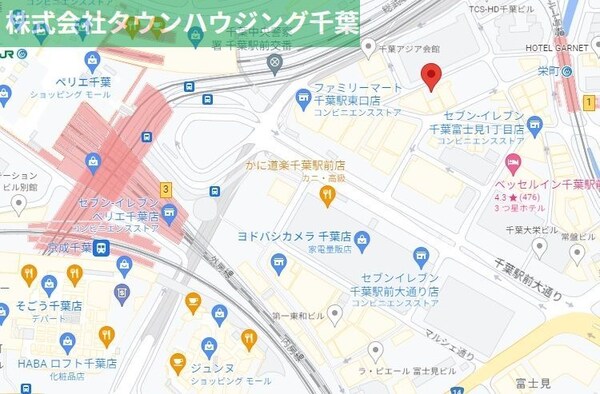 地図(ご来店お待ちしております！043-221-3600)