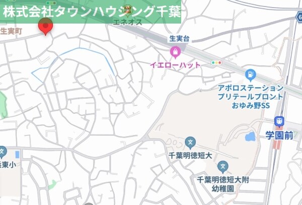 地図(ご来店お待ちしております！043-221-3600)