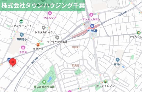 地図(お問合せはタウンハウジングまで！※現地待合わせ相談可能)