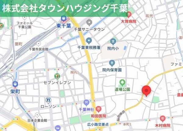 地図(ご来店お待ちしております！043-221-3600)