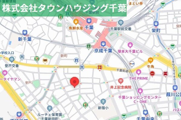 地図(ご来店お待ちしております！043-221-3600)