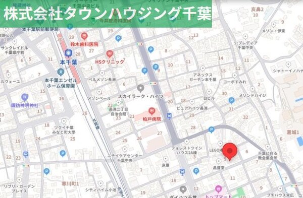 地図(ご来店お待ちしております！043-221-3600)