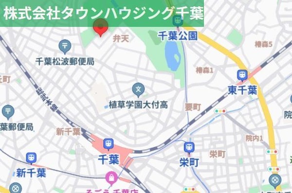 地図(お問合せはタウンハウジングまで！※現地待合わせ相談可能)
