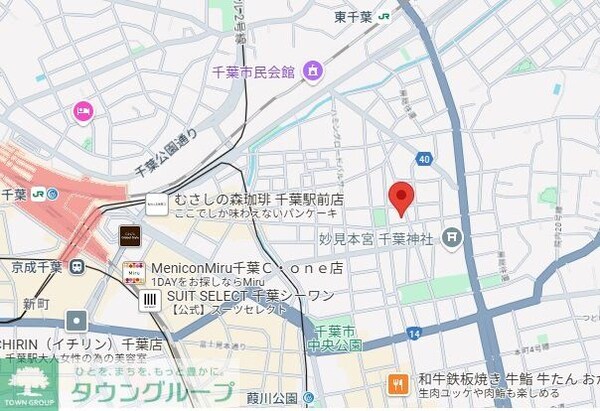 地図(お問合せはタウンハウジング千葉まで！)